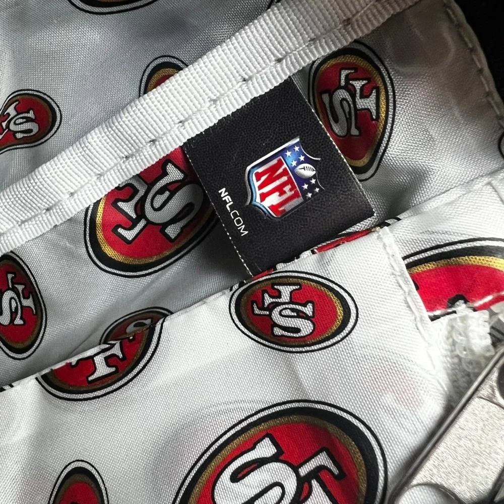 NFL San Francisco‎ SF 49ers Messenger Bag Diaper Shoulder Bag Football Fan Black